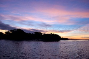 Sunset on the Drysdale River