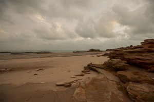 10m low tide-Broome Jetty Beach