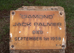 Diamond Jack Palmer gravestone